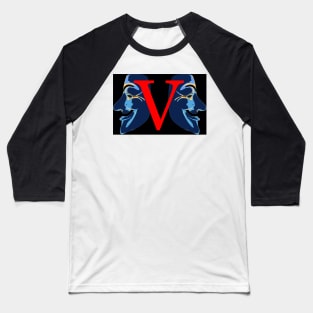 V for Vendetta design A Baseball T-Shirt